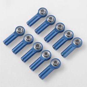 [단종] [#Z-S1642] [10개입] M3 Medium Straight Aluminum Rod Ends (Blue) (볼 M3｜로드 M3｜길이 24mm)