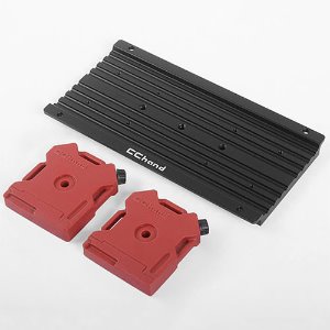 Overland Equipment Panel W/ Portable Fuel Cells for Traxxas TRX-4 Land Rover Defender
