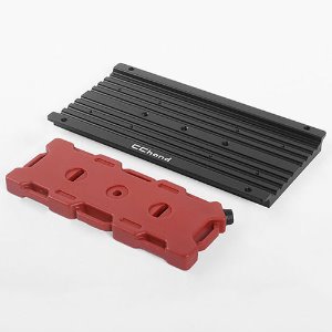 Overland Equipment Panel W/ Portable Fuel Cell for Traxxas TRX-4 Land Rover Defender