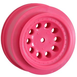 [#82327] [2개] Revolver Short Course Truck Wheels (Pink) (for Slash 2WD Front, Nitro Slash Front)