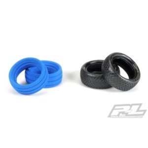 2020-NEW AP8240-203 Electron 2.2&quot; 4WD S3 (Soft) Off-Road Buggy Front Tires (2) (with closed cell foam)