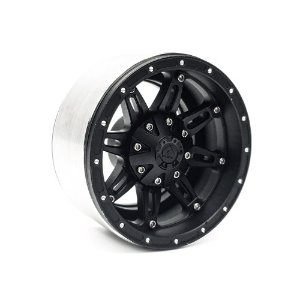 [R30168]2.2 CN06 Aluminum beadlock wheels (Black) (4)
