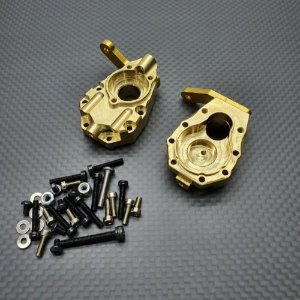 BRASS FRONT KNUCKLE ARMS TYPE-B FOR TRX-4