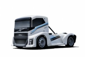 Hyper EPX 1/10 Semi Truck On-Road ARR Pearl White Paint body (#HB-GPX4E-W)