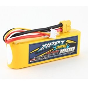 ZIPPY Compact 1800mAh 3s 40c Lipo Pack 63383