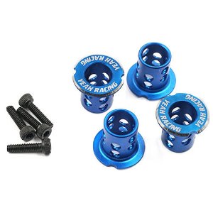 [#YA-0530BU] Aluminum Adjustable Body Mounts 4pcs Blue