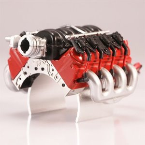 [#TRX4ZSP56C-R] V8 Ls3 Engine Radiator for TRX-4 Defender (Color Version)