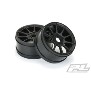 [PRO278403]2020-NEW AP2784-03 Mach 10 Black Front or Rear Wheels (4) for 1:8 Buggy