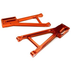 [#C28685RED] Billet Machined Rear Lower Suspension Arms for Traxxas 1/10 E-Revo 2.0