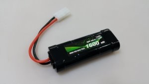 7.2v 1600mAh Ni-Mh Battery with Tamiya Connector (#104999)