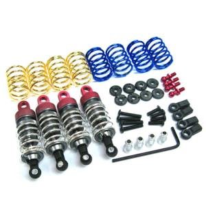 DP-1001TI (#DP-1001TI) Alloy 50mm Damper Set (TI) For 1:10 Touring All-In-One Value Pack