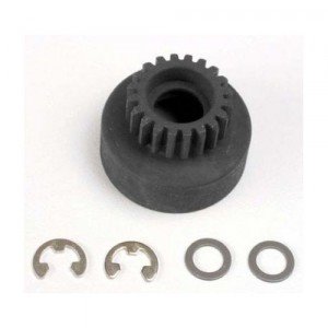 [매장입고][AX4120] Clutch bell (20-tooth)/ 5x8x0.5mm fiber washer (2)/ 5mm E-clip