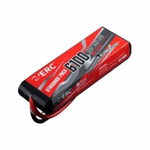 SUNPADOW ERC Lipo Battery 6100mAh 2S1P 7.4V 90C (#ERC6100)Deans,TRX