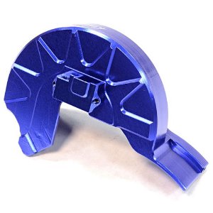 [#C25775BLUE] Billet Machined Gear Cover for Traxxas 1/10 Summit (Blue)