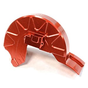 [#C25775RED] Billet Machined Gear Cover for Traxxas 1/10 Summit (Red)