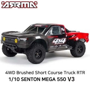 [ARA4203V3T1] ARRMA 1/10 SENTON 4X4 V3 MEGA 550 Brushed Short Course Truck RTR