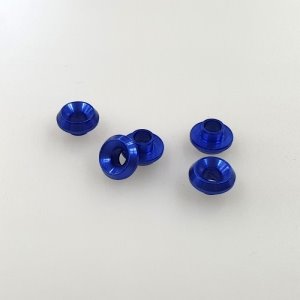 [103400]Aluminum Servo Washer (Deep Blue) for Futaba, Hitech, KO &amp; Xpert (5)