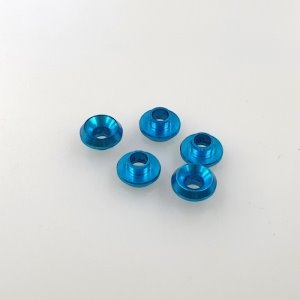 [103397]Aluminum Servo Washer (Light Blue) for Futaba, Hitech, KO &amp; Xpert (5)
