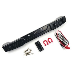 [#AXSC-036] Alloy Rear Bumper w/ White LED Light for Axial SCX10 III