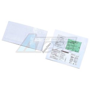 [#WO/AT034] 1/10 Hong Kong Car Registration Permit Kit + Traffic Ticket Decal Sticker for TRC D90