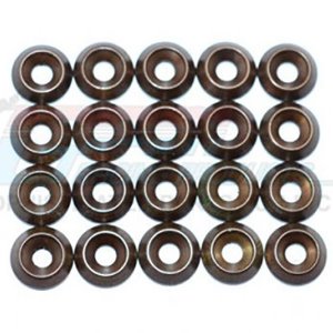 [#C25OD78TK20-OC] Spring Steel 2.5mm Ring Tilted Od:7.8mm,Tk:2.0mm Countersink Screws - 20pcs Set