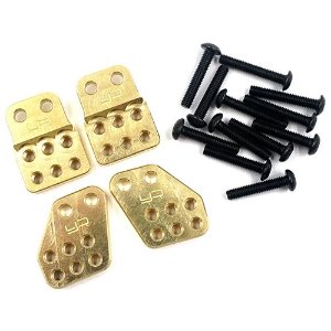 [#AXCP-007] Brass Adjustable Shock Mount 4pcs for Axial Capra