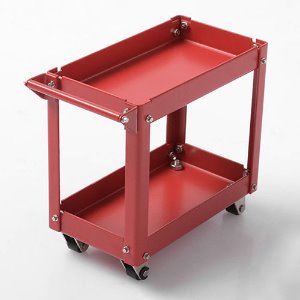 [#Z-X0030] Scale Garage Series Metal Handy Cart