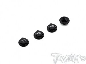 Light Weight Self-Locking Wheel Nut With Cover P1 ( Black ) (#TO-306BK)