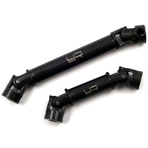 [#AXSC-046] HD Steel Front &amp; Rear Center Shaft For Axial SCX24 C10 Jeep (133.7mm)