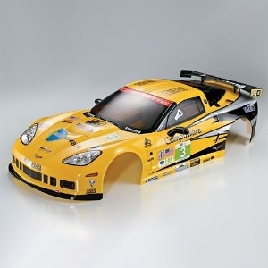 [#48083] 1/7 Corvette GT2 Body Finished w/Light Bucket (for Traxxas XO-1) (Rally-Racing｜완성품)
