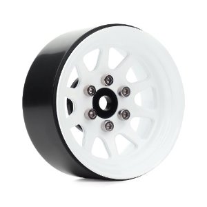[R30234]1.9 CN06 Steel beadlock wheels (White) (4)