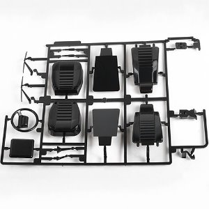[#Z-B0230] RC4WD 2015 Land Rover Defender D90 Front Seats and Dashboard Details