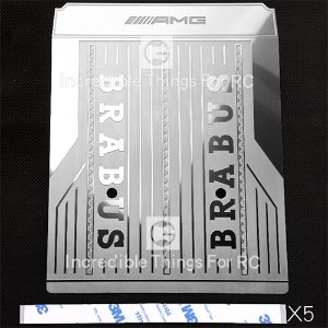 [매장입고][#GRC/G160CB] Brabus Metal Trunk Skid Plate for TRX-6 G63 for Traxxas TRX-6