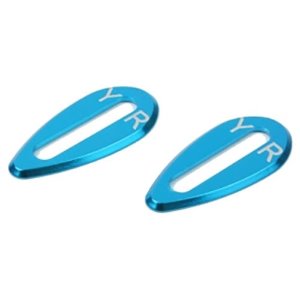 [#YA-0278BU] Aluminum Body Wing Protector (Blue) (2pcs) for On Road Bodies