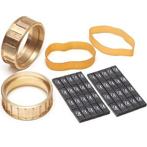 [#BRW780935] [2개] ProBuild™ 1.9&quot; Brass Center Ring w/Lead Weight Set