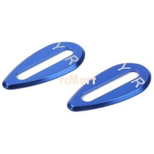 [#YA-0278DB] Aluminum Body Wing Protector (Dark Blue) (2pcs) for On Road Bodies