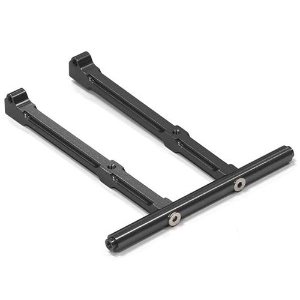 [#C24526BLACK] Billet Machined T2 Battery Holder Brace for Axial 1/10 Wraith 2.2