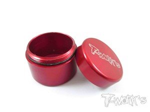 Aluminum Grease Holder Large Red (#TA-033R)