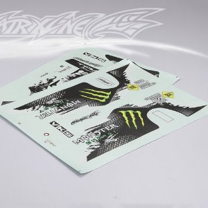 [#PC201201B-1] Decal Sheet - 1/10 Nissan 180SX (for #PC201201)
