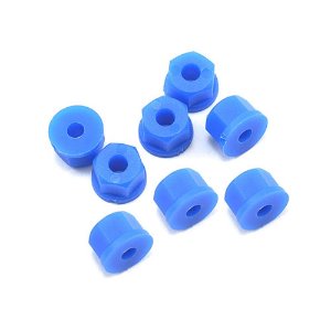 [#70845] [8개] 8-32 or M4 Nylon Nuts (Blue)