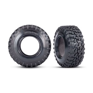 AX8871 Tires, Canyon RT 4.6x2.2&quot;/ foam inserts (2) (wide) (requires 2.2&quot; diameter wheel) TRX6