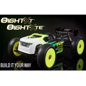 [TLR04009] [에이트 월드최고급전동트러기]TLR 1/8 8IGHT-XT/XTE 4WD Nitro/Electric Truggy Race Kit