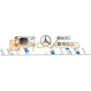 [#GRC/G160Q] TRX4 Mercedes-Benz G500 4 x 42 Metal Frame &amp; Rear Scaled Trim for Traxxas TRX-4