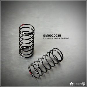 [GM0020035]Gmade Shock Spring 19x40mm Hard Red (2)