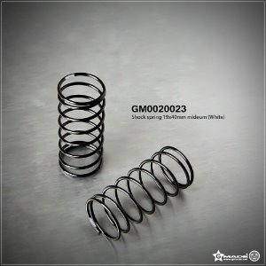 [GM0020023]Gmade Shock Spring 19x40mm Medium White (2)