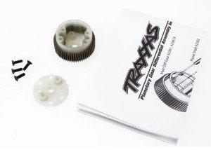 AX2381X Main diff with steel ring gear/ side cover plate/ screws (Bandit Stampede Rustler)