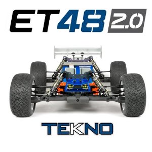 [매장입고][TKR9600] – ET48 2.0 1/8th 4WD Competition Electric Truggy Kit