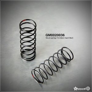 [GM0020036]Gmade Shock Spring 19x50mm Hard Red (2)