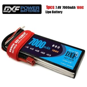 DXF 배터리 소프트 리튬7.4v 7000mah 100c(2S)