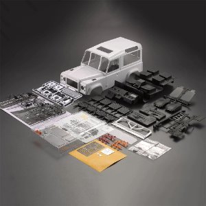 [#LR001] 1/10 Land Rover Defender 90 Hard Body Kit (DIY Version)